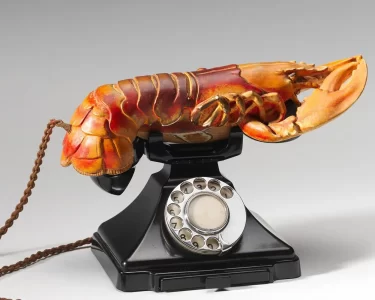 Teléfono Langosta / Salvador Dalí, 1936/ Galería Nacional Escocesa de Arte Moderno