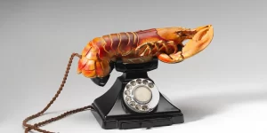 Teléfono Langosta / Salvador Dalí, 1936/ Galería Nacional Escocesa de Arte Moderno